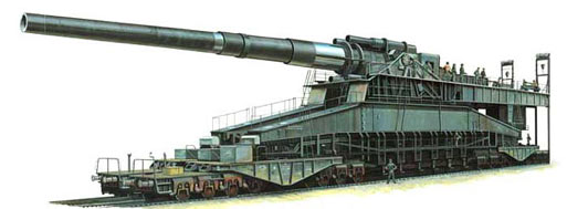 The Nazis' Schwerer Gustav Railway Gun, The Biggest Gun Ever Built